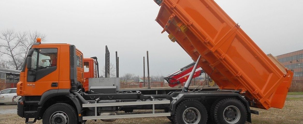 Trostrani kiperski sanduk TK160 za JKP Čajetina