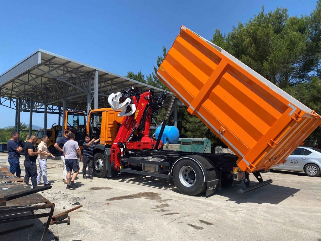 Palfinger Epsilon M110Z79 u službi Komunalnog Kotora