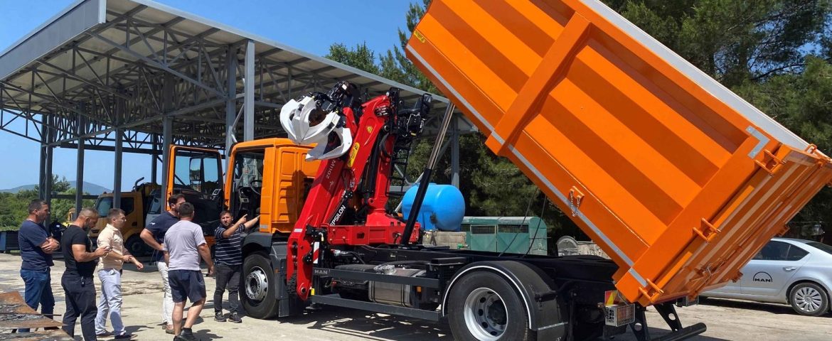 Palfinger Epsilon M110Z79 u službi Komunalnog Kotora