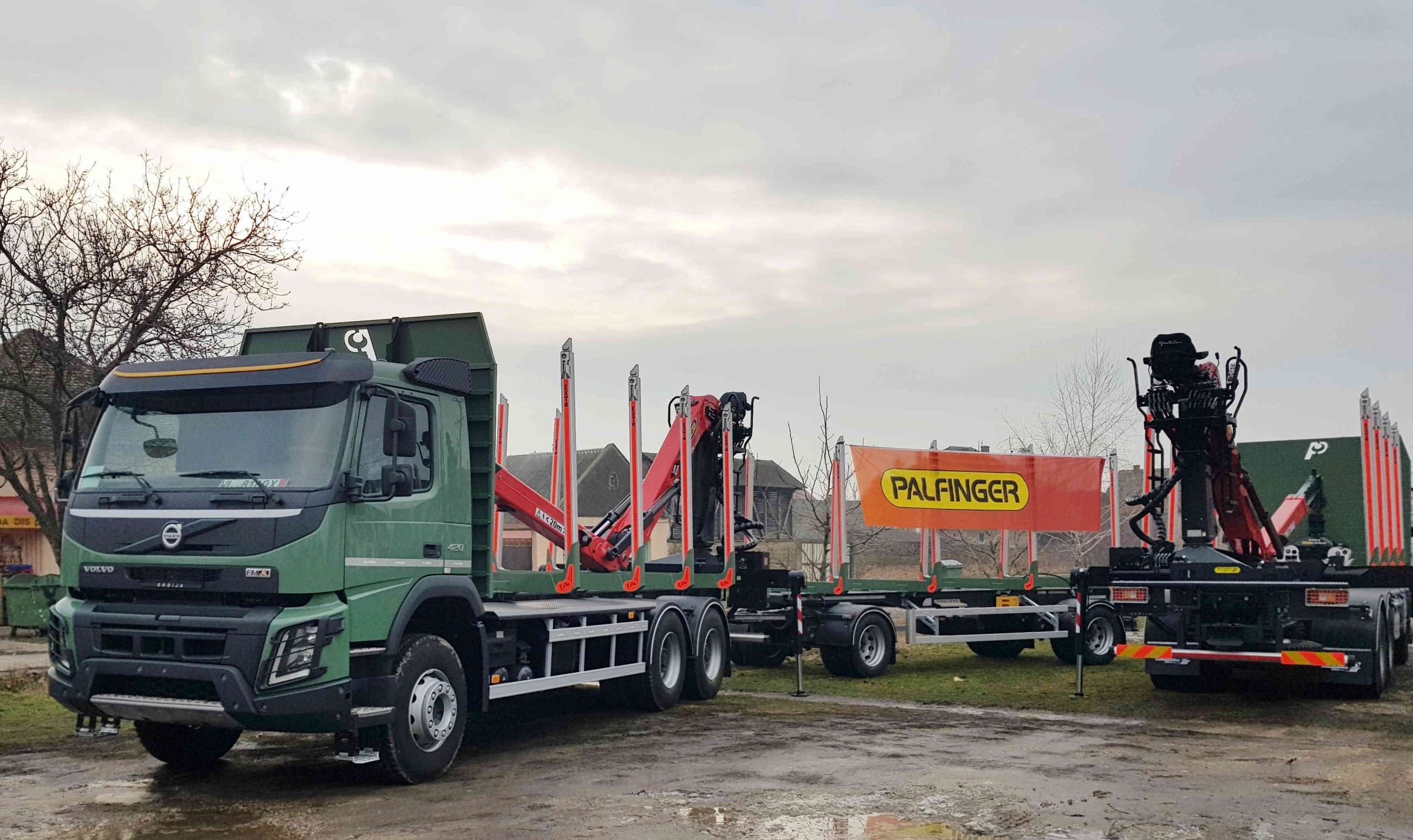 Volvo FMX sa Palfinger nadgradnjama za JP „Srbijašume“