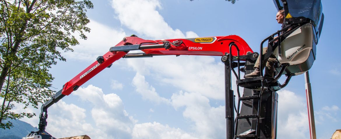 Nova generacija EPSOLUTION šumarskih dizalica