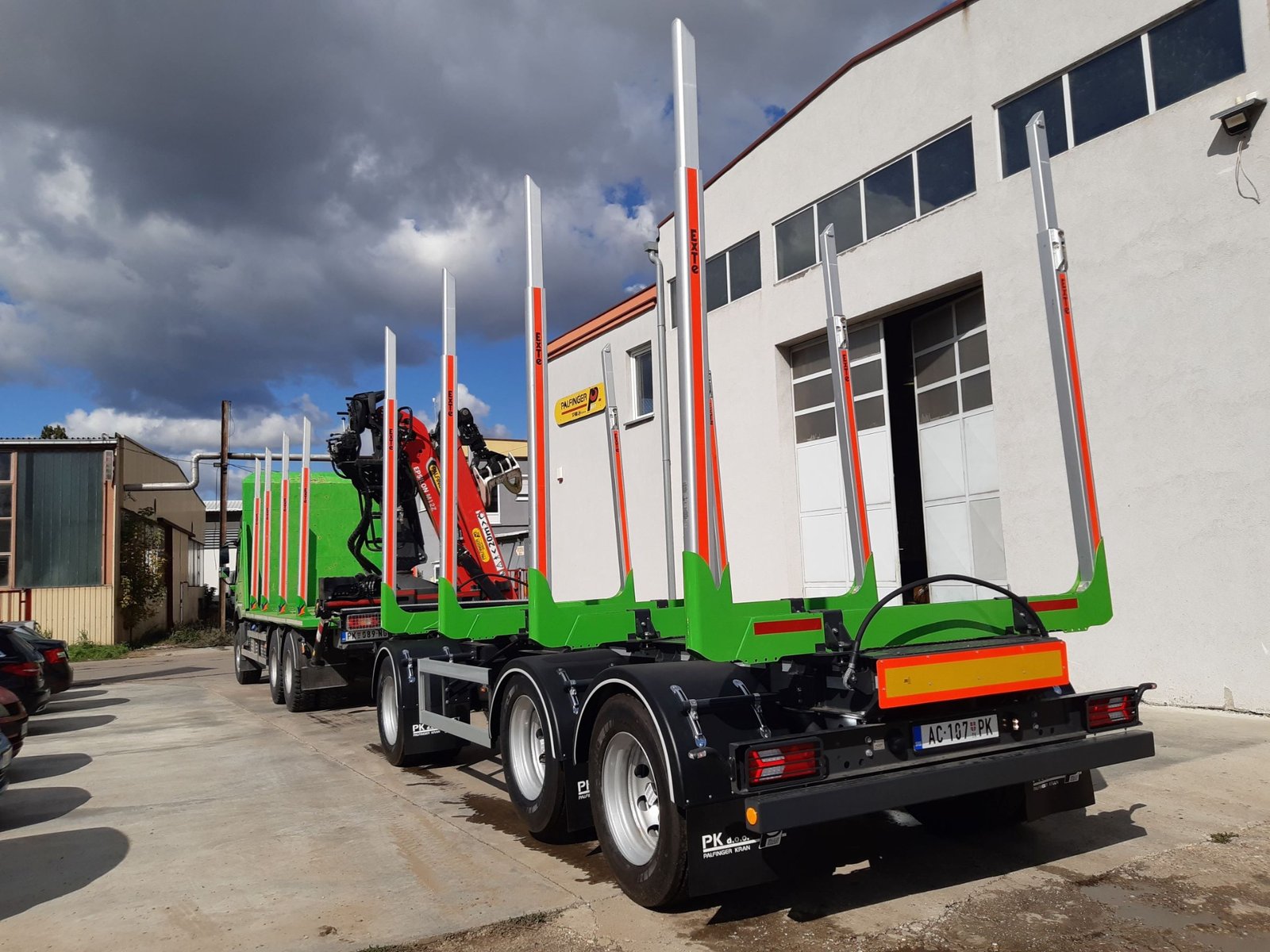 Šumarska prikolica PSM 300 za APM Gizdavić