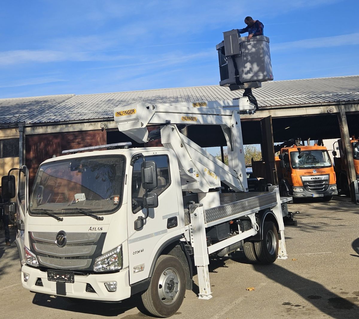 Palfinger P240 za JKP Šumadija Kragujevac