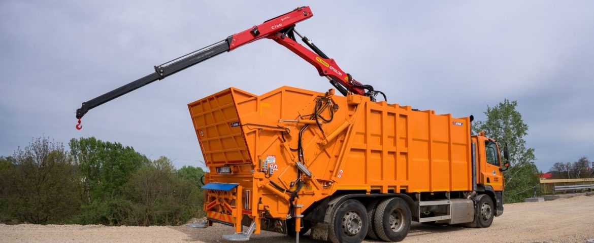 Palfinger Epsilon C70G za JKP Šumadija Kragujevac