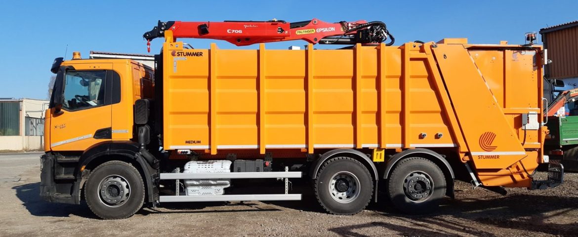 JKP Čistoća Novi Sad – Isporuka Palfinger Epsilon C70G77 dizalica za manipulaciju podzemnim kontejnerima
