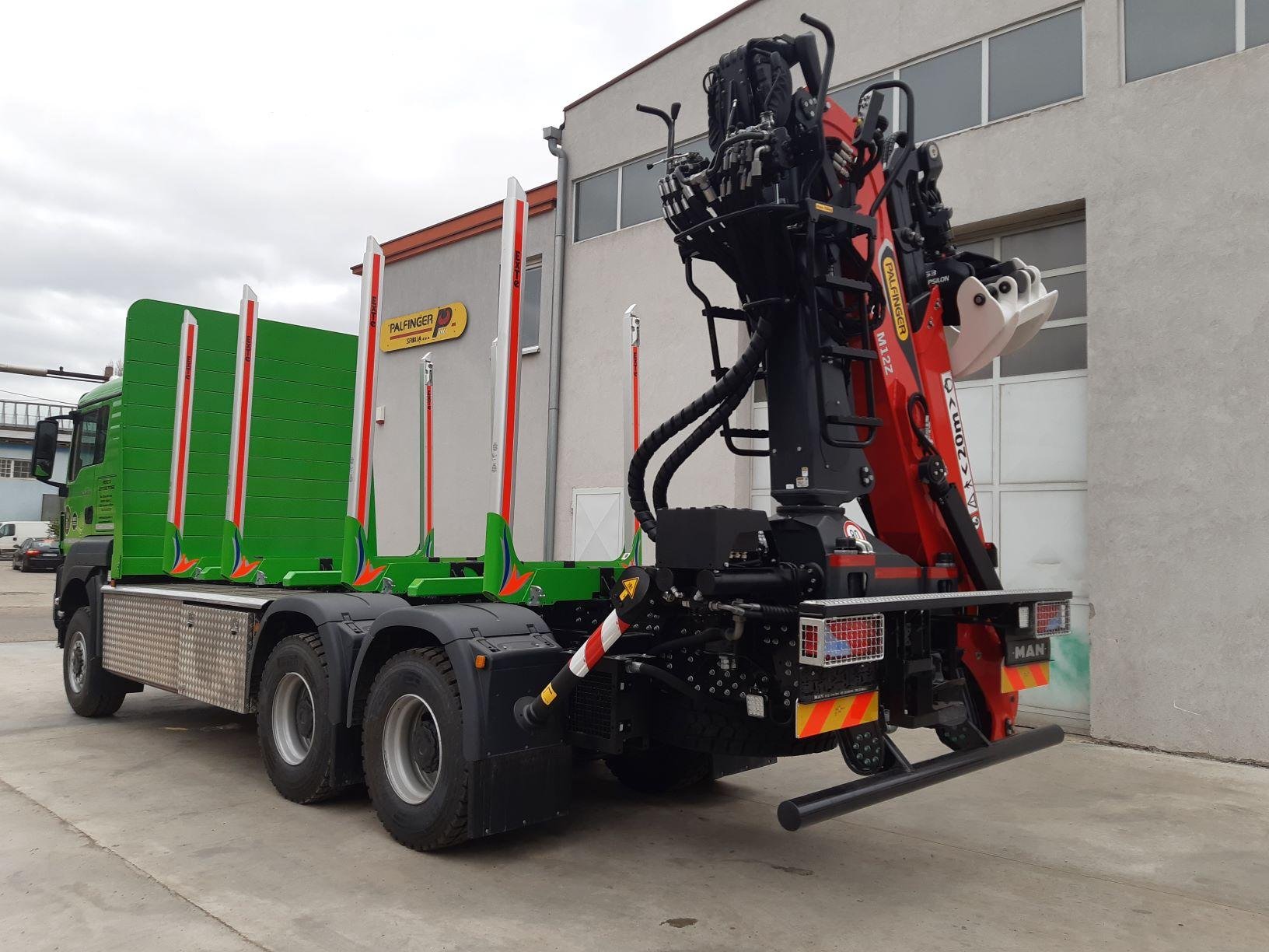 Eko Step Pellet preuzeo šumarsku nadgradnju sa Palfinger Epsilon dizalicom