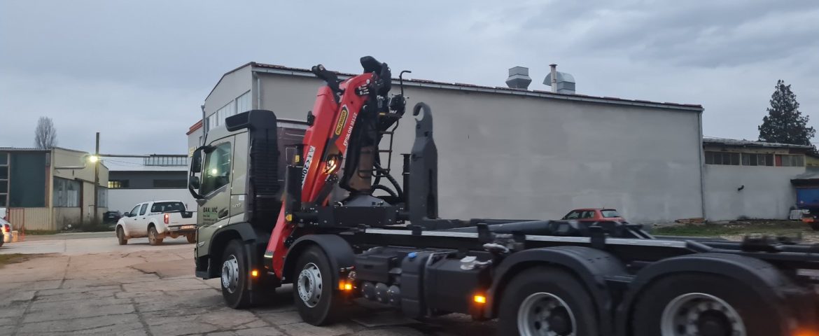 Isporuka Palfinger Epsilon dizalice za Đaković d.o.o.