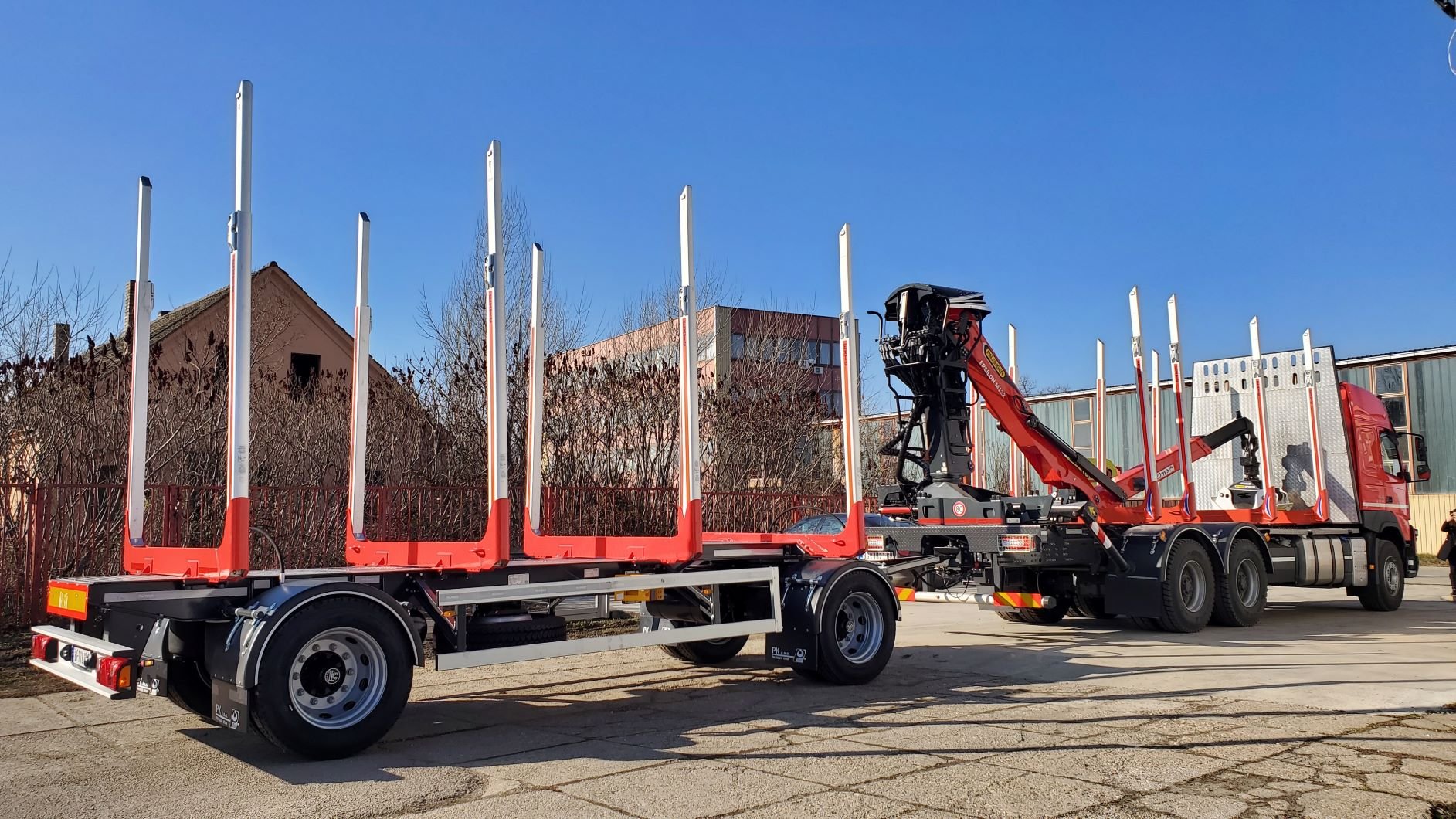 Palfinger šumarska nadgradnja za DŽINO PALETA