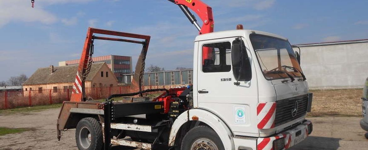 Ugradnja dizalice PK 10000 za JP Kovinski Komunalac