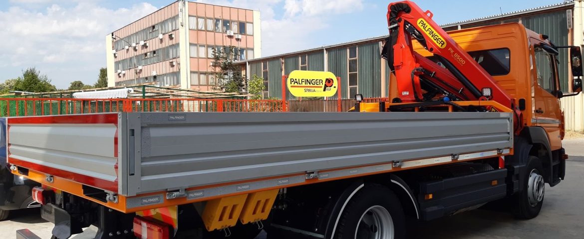 MAK AUTOSTAR – Isporuka vozila sa Palfinger dizalicom