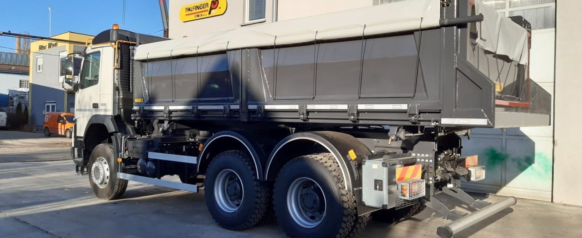 Trostrani kiper TK 200 za Metalac Company