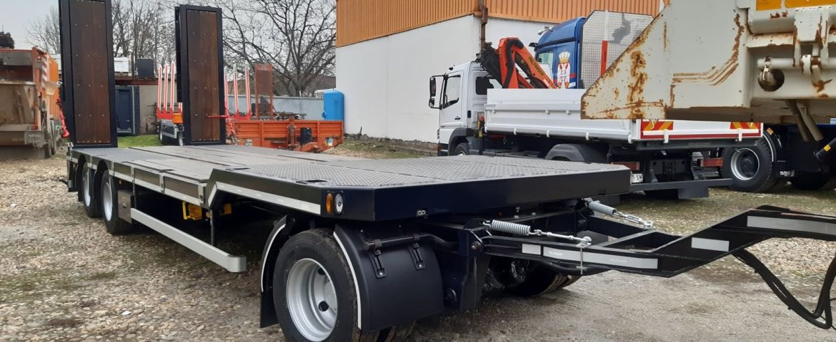 Prikolica za prevoz radnih mašina PRS 360