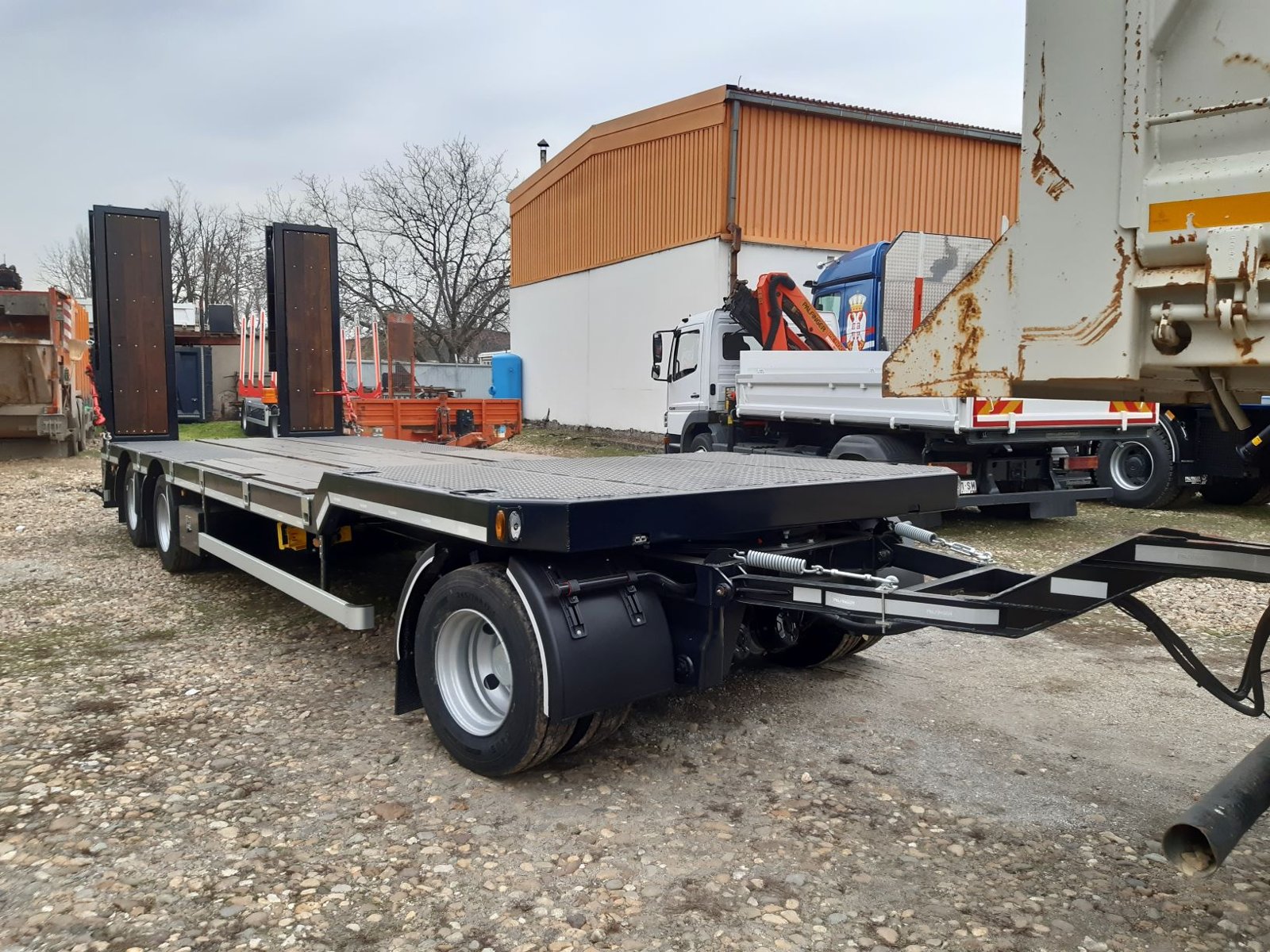 Prikolica za prevoz radnih mašina PRS 360