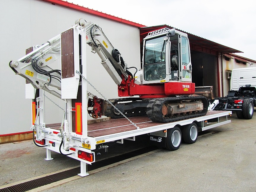 Prikolica za prevoz radnih mašina PRT 110