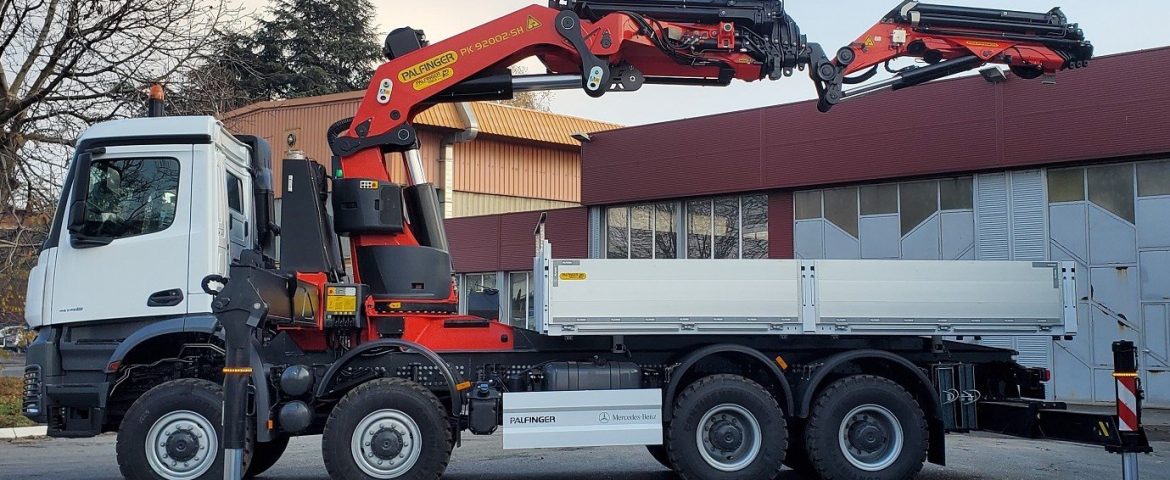 Palfinger PK 92002 SH za Elektroistok Izgradnju