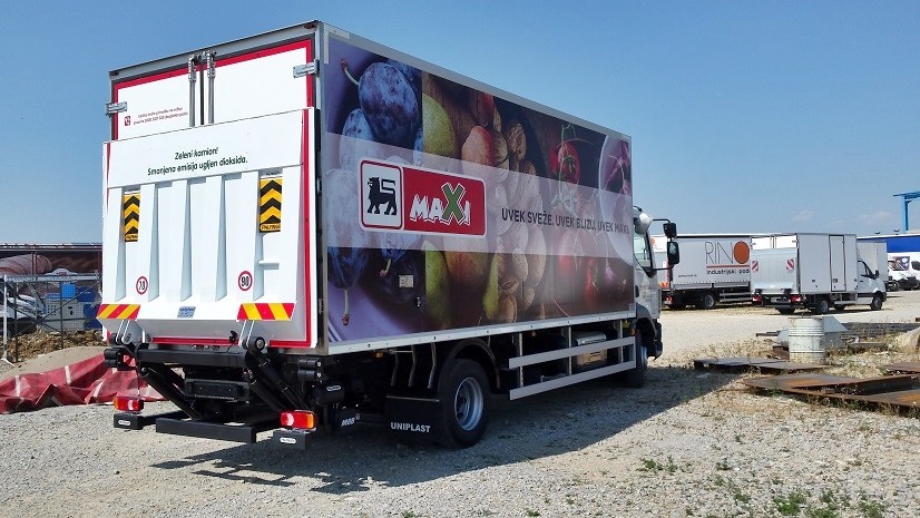 Isporuka Palfinger utovarnih rampi za Delhaize