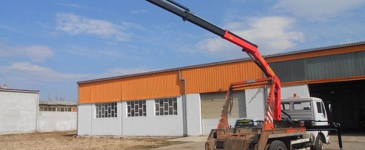 Palfinger dizalica PK 10000 montirana na polovan kamion za JP Kovinski Komunalac