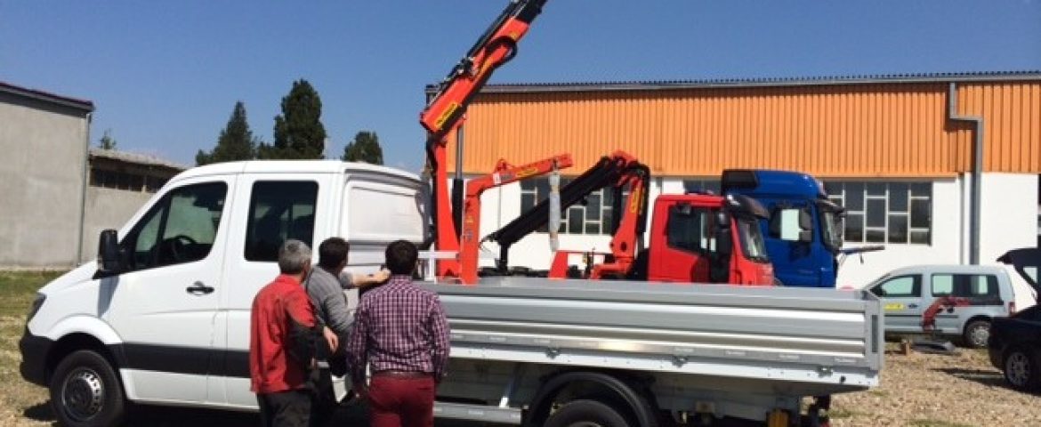 Palfinger dizalica PC 3800 za JKP Zelenilo Pančevo